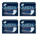 TENA for Men Level 3 Guard for Men, Super Absorbency Incontinence Protector (4 Pack of 64 Count)