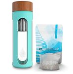 Invigorated Water Portable Alkaline Water Bottle - Enhances pH - Convenient Water Filter Functionality - Alkaline Water Bottle with Filter 580 ml - Alkaline Water Machine - Alkaline Water Sink Filter