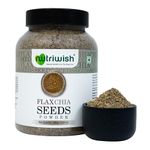 Nutriwish Flax Chia Seed Powder, 500 g - Rich in Fiber and Omega-3 | Diet Food