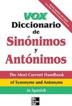 Vox Diccionario De Sinonimos Y Antonimos