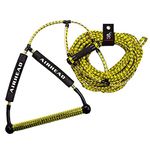 Airhead AHWR-1 Wakeboard Rope with Phat Grip, Yellow