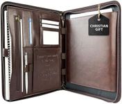 DEHITE Leather Portfolio for Men an
