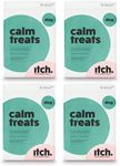 Itch | Calming Dog Treats | Grain-Free, Take it Easy Treats with Lavender, Camomile and Probiotics for Natural Relaxation | 4-Pack