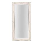 Barcelona Trading Large Cream Vintage Antique Style Shabby Chic Leaner/Wall Mirror, Beige, 168x79