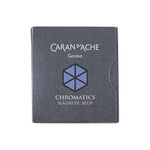 Caran d'Ache CD8021.149 Ink Cartridges - Magnetic Blue (Pack of 6)