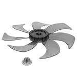 SEWOART Pedestal Fan Replacement Floor Fan Aluminum Alloy Universal Fan Accessories Fan Replacement 14 Inch