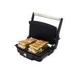 V-Guard Grillking Supreme 4 Slice 2000 Watt Multipurpose Grill | BBQ and Sandwich Griller | Jumbo Capacity | Easy to Clean Non-Stick Teflon Coating | 180 Degree Flat Grill | 1 Year Warranty