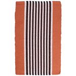 SARAL HOME EASY LIVING Saral Home Soft Cotton Multi Purpose Rectangular Rug -(Orange, 45X70 Cm)