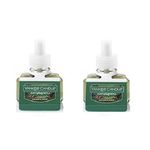 Yankee Candle Set of 2 Balsam & Cedar Scent Plug Refill Bottles Pack of 2 Refills