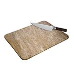 WIGANO Stone Big Size Chopping Board (12"X9" Inch) (Brown)