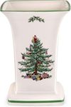 Spode Christmas Tree Square Vase, 8
