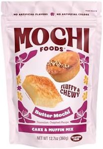 Mochi Foods Butter Mochi Cake & Muffin Mix, Gluten-Free, Hawaiian-Inspired, Fluffy and Chewy, 12.7 oz