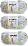 Bernat Baby Blanket Yarn (3-Pack) Little Boy Dove 161103-3117