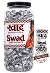 Swad Candy Jar (Digestive & Tangy Indian Masala Flavour Sweet Toffee) Vegan & Gluten Free, 300 Candies Jar