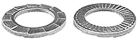 Clipsandfasteners Inc 50 (25 Pair) 1/4" (6mm) Nord Lock Vibration Proof Lock Washers