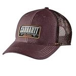 Carhartt Men's Canvas Mesh-Back Outlast Patch Cap, Port, One Size