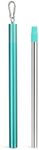 Sursip Water Filter Straw Reusable Stainless Steel Portable Outdoor Emergency Survival Gear for Camping & Hiking Travel Personal Water Purifier Filter Straw(1 Pack)