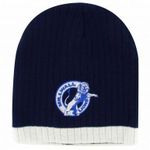 Millwall Lions Embroidered Beanie Hat (100% Acrylic)