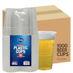 Choice Dining Box of 1000 Reusable & Washable Strong Pint Glasses, Reusable Beer Cups Great for Party's and All Types of Events and Celebrations 660ml (20x50 Packs)