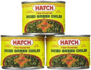 Hatch Diced Hot Green Chilies, 4 oz, 3 pk