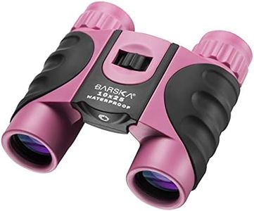 BARSKA AB12418 10x25 Waterproof Binocular, Pink