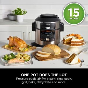 Ninja Foodi MAX 15-in-1 Multi-Cooker, 7.5L – Pressure & Air Fryer