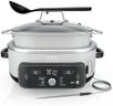 Ninja Foodi PossibleCooker PRO Plus with 11-in-1 Smart Cook System, Thermal Surround Technology, Powerful 1400-Watt Base, Oven safe up to 500º F - White (Renewed)