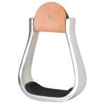 Weaver Leather Aluminum Stirrups, Barrel, 5 Width, 3 Neck