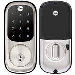 Yale Assure Lock Touchscreen Keypad with Z-Wave, Satin Nickel-Works with Your Smart Home, Including SmartThings and Wink (YRD226ZW2619)