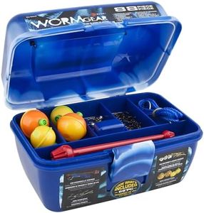 Worm Gear 88 Piece Loaded Tackle Box