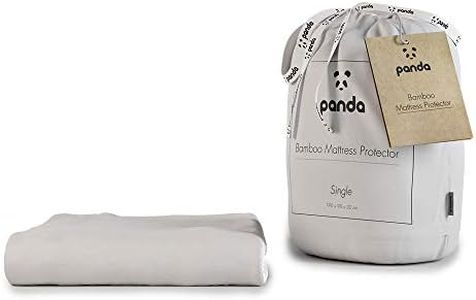 Panda Bamboo Mattress Protector (Single: 90 x 190 x 32 cm)