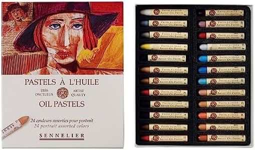 Sennelier Portrait Oil Pastel 24-Pieces Set
