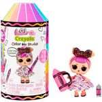 L.O.L. Surprise Loves CRAYOLA - Colour Me Studio with Collectible Tot - Over 30 Surprises including Doll, Paper Dresses and 4 Crayons -Art Studio Playset in Crayon Capsule Packaging -For Kids Ages 3+