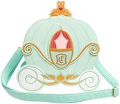 Loungefly Disney Cinderella Reversible Pumpkin Carriage Crossbody Purse