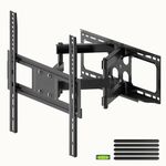XINLEI TV Full Motion TV Wall Mount for Most 26"-70" Flat Screen/LED/ 4K TVs, Swivel/Tilt TV Bracket with Articulating Dual Arms, Support 99lbs, Max VESA 400x400mm (MA570)