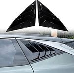 HIGH Flying for Hyundai Tucson 2022 2023 2024 Car Exterior Accessories Side Window Scoop Louver Cover ABS 2pcs (NOT Fit SWB) (Glossy Black)