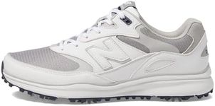 New Balance Men's Heritage Golf Shoe, White, 12 X-Wide