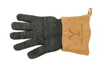 Y Yellowstone BBQ & Utility Glove - Grill Glove built with Kevlar® Fibers | Ideal Protective BBQ Glove for grilling or Work Glove | Long Protective Leather Cuff | Authentic Yellowstone Merchandise.