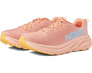HOKA ONE ONE Women's W Rincon 3 Sneaker, Black/White, 7 UK, Black White, 7 UK, Shell Coral/Peach Parfait, 8.5