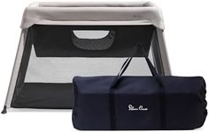 Silver Cross - Slumber 3-in-1 Travel Cot - Travel Cot/Crib - Baby Travel - Compact Travel System - Stone