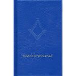 THE MASONIC COLLECTION - Complete Workings of The Craft with a Book Cover - Made with Faux Leather - Square and Compass - A Perfect Masonic Gift Accessory for Freemason Men