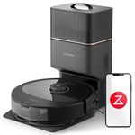 roborock Q8 Max+ Robot Vacuum Cleaner with Self Emptying Dust Station (7 Weeks), Dual Brush, 5500 Pa Suction, No-Go Zones, Cleaning Along Floor Lines, APP (Upgraded of Q7 Max)