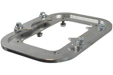 ICT Billet Billet Aluminum Battery Tray Racing Race Trunk Relocation Box Hold Down Mount Compatible With Optima Red Yellow Blue Top 34 34/78 D34 D34/78 34M D34M Made in America 551183