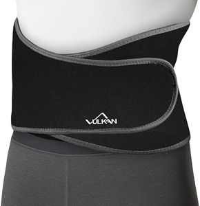 VULKAN Classic Back Support Belt – Adjustable Lumbar Brace for Lower Back Pain Relief, Sciatica and Posture Correction – 1 Size Back Support for Men and Women, Durable and Comfortable Fit