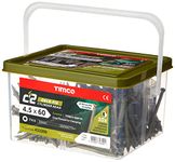 TIMCO C2 Decking Screw - GREEN TX20-4.5 x 60mm- Box 250