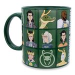 Marvel Studios Loki Glorious Purpose Ceramic Mug | BPA-Free Coffee Cup for Espresso, Cocoa, Tea