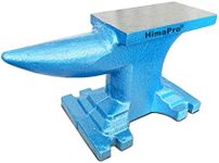 HimaPro Single Horn Anvil for Blacksmith Blue - 11 lbs Cast Iron Anvil - A Wonderful Tool for Jewelry Making and Metal Stamping