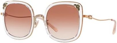 COACH HC 7101B Rose Gold Crystal/Pink Shaded 53/23/140 women Sunglasses