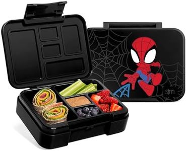 Simple Modern Marvel Spider-Man Bento Lunch Box for Kids | BPA-Free Leakproof Lunch Container for Girls, Boys, Toddlers with 5 Compartments | Porter Collection | 30oz | Spidey Kid