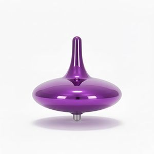Hautech Electric Spinning Top, 6+ Hours Endless Spinning, LED Light Show, The Dreamer Spinning Top for Focus, Calm & Creativity, Timer-Enabled Design, Unique Gift for Adults (Exploration Purple)